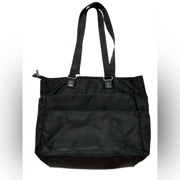 ROOTS Black Nylon Tote Bag - Picture 6 of 9